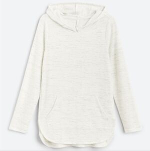 Market & Spruce Milania French Terry Kangaroo Pocket Knit Top Size Large